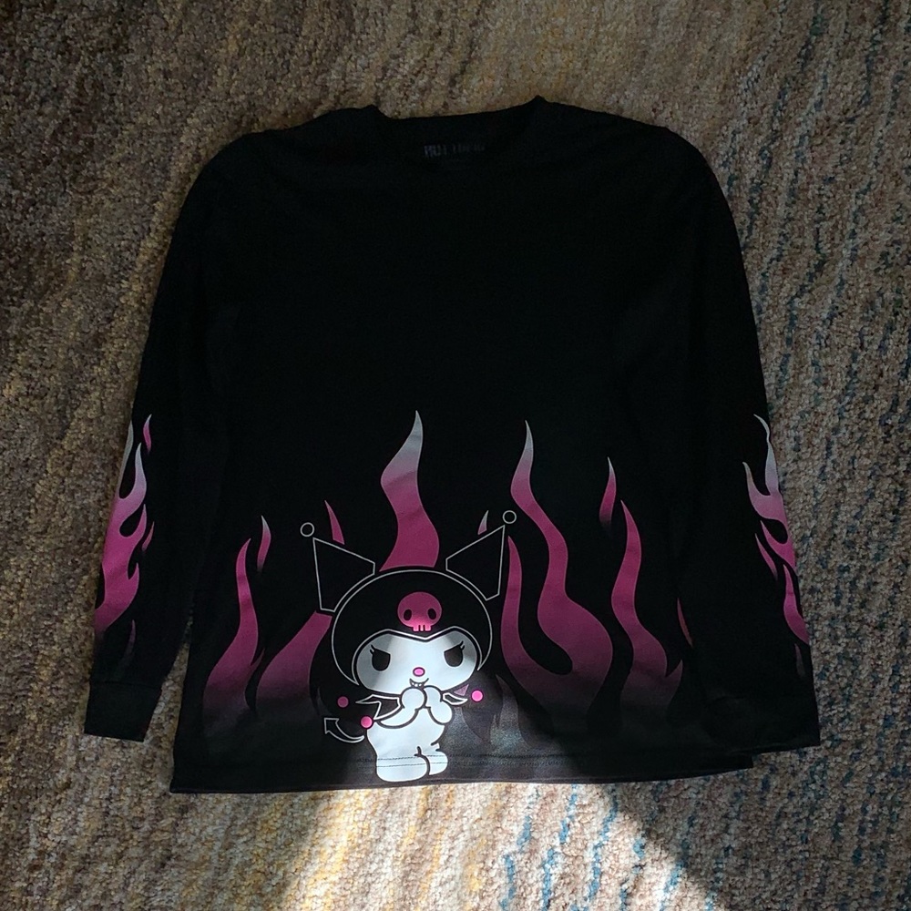 Unisex Large Kuromi Long Sleeve Shirt
